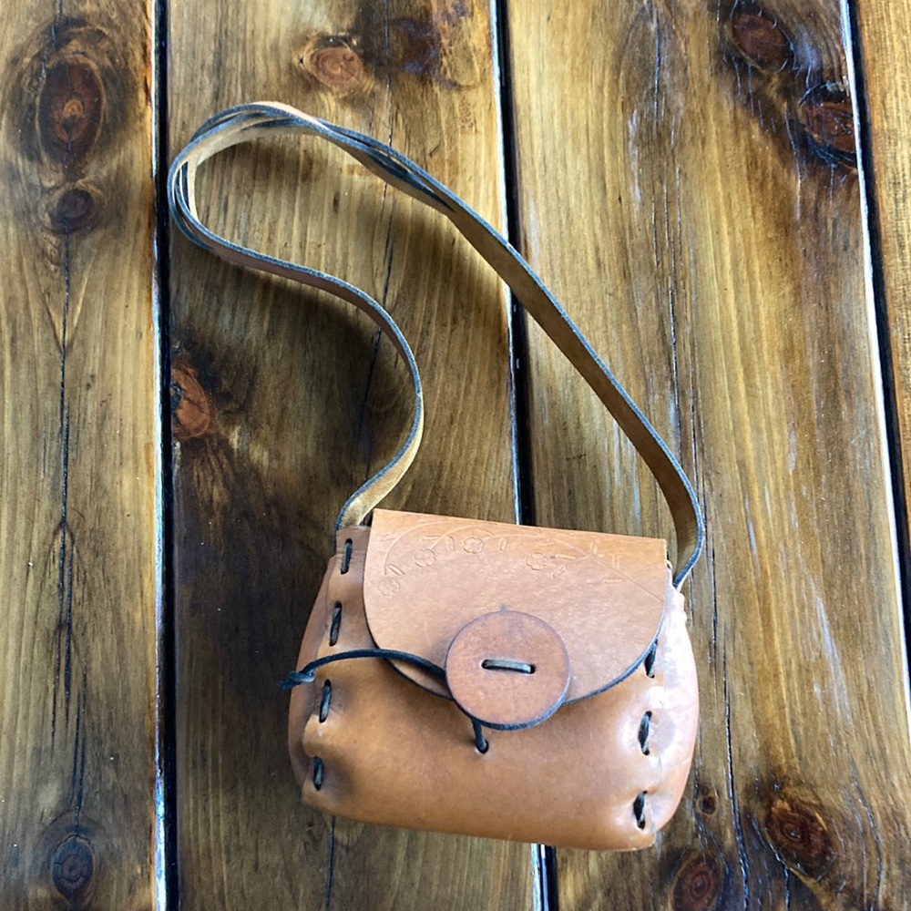Vintage Hard Leather purse